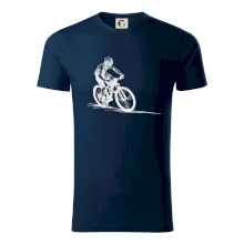 MTB kreslený cyklista MTB kreslený cyklista