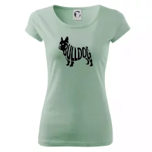 Bulldog nápis v tele
