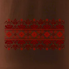 Ukrajinský vzor - červený