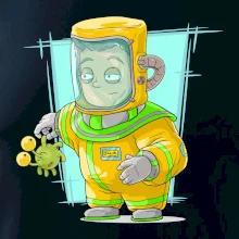 Vesmírny vojak zelený