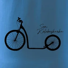 Som kolobežkárka veľké a malé koleso