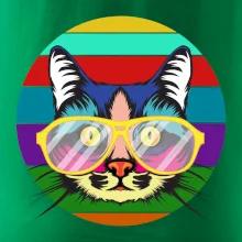 Mačka pri farebnom západe Mačka pri farebnom západe