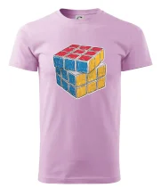 Rubikova kocka kreslená