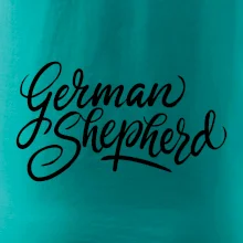 German shepherd - nápis okrasny - nápis okrasný