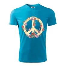 Peace symbol pieskový