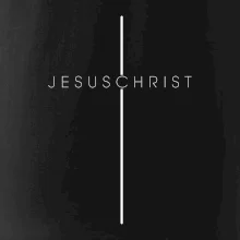 JesusChrist nápis v kríži JesusChrist nápis v kríži