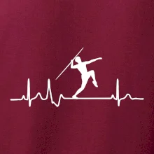 EKG hod oštepom muž