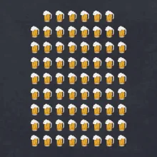 Narodeniny - 70x pivo