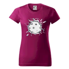 Florbal lopta v triku Florbal lopta v triku