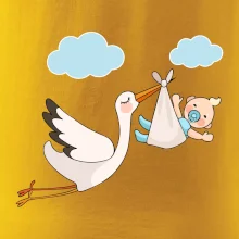 Bocian čakáme bábätko - chlapec Bocian čakáme bábätko - chlapec