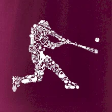 Hráč basebalu ikony