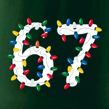 67 vianočné osvetlenie