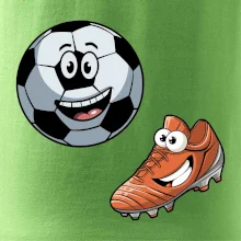 Parové tričko - Kopačka a lopta