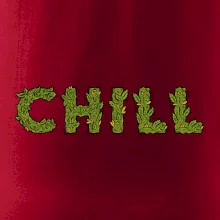 Konopi nápis chill