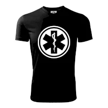 Rescue logo samostatné guľaté