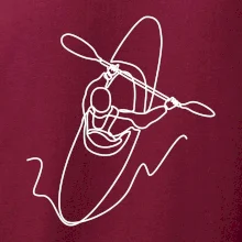 Kajak zhora jedným ťahom