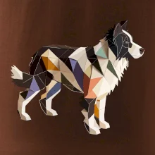 Border kólia zlepená z papiera