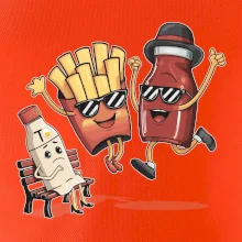 Súboj o hranolky kečup tatárka