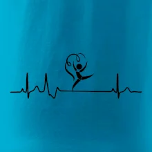 EKG moderná gymnastika stuha