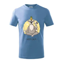 Yoga - keep calm kreslený