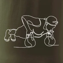 Kitebell posilňovanie jedným ťahom