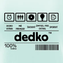 Čiarový kód - dedko