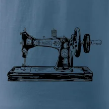 Šijací stroj - starý kreslený Šijací stroj - starý kreslený