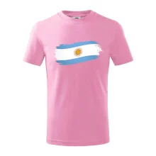 Argentína vlajka obhrýzaná