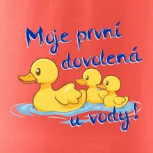 Moje první dovolená u vody - sourozenci