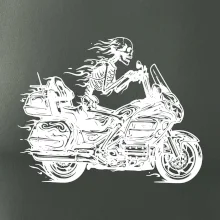 Cestovní motorka kostra