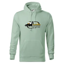 Bagrista v kruhu - vlastný nápis