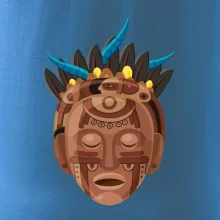 Mayová maska hnedá