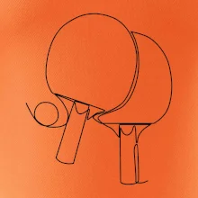 Rakety na stolný tenis jedným ťahom