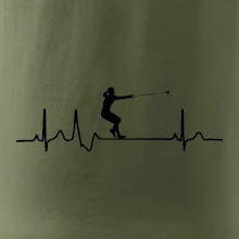 EKG hod kladivom žena