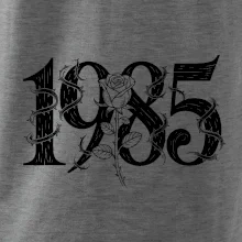 Ročník s ružou 1985