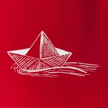 Letná romantika - papierová loďka