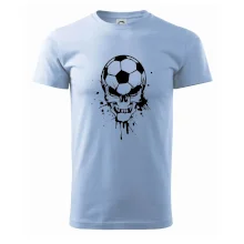 Fotbal lebka splash Fotbal lebka splash