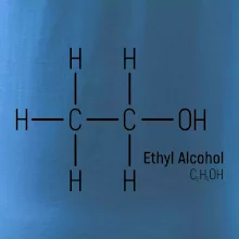 Molekulárna štruktúra Etanol