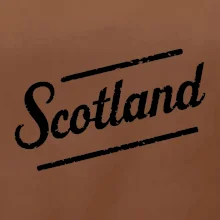 Scotland Vintage nápis