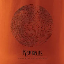 Keprník - vrstevnice v kruhu