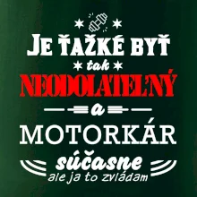 Neodolateľný motorkár