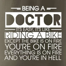 Being a doctor - bike