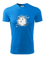 Florbal lopta v triku