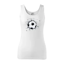 Futbalová lopta v triku Futbalová lopta v triku