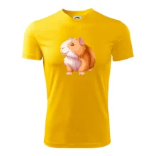 Morča - kreslené, bielo oranžové