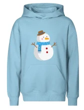 Snehuliak so šálom