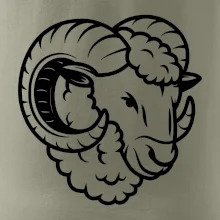 Biela Hlava barana obrys Biela Hlava barana obrys