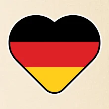 Germany love veľké - Nemecká vlajka