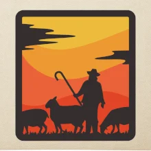 Pastierec oviec - štvorec