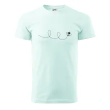 Dráha letu včely - slučka